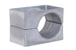 Aluminium Cable Cleats - Ellis Patents Single Hole Aluminium Cable Cleats