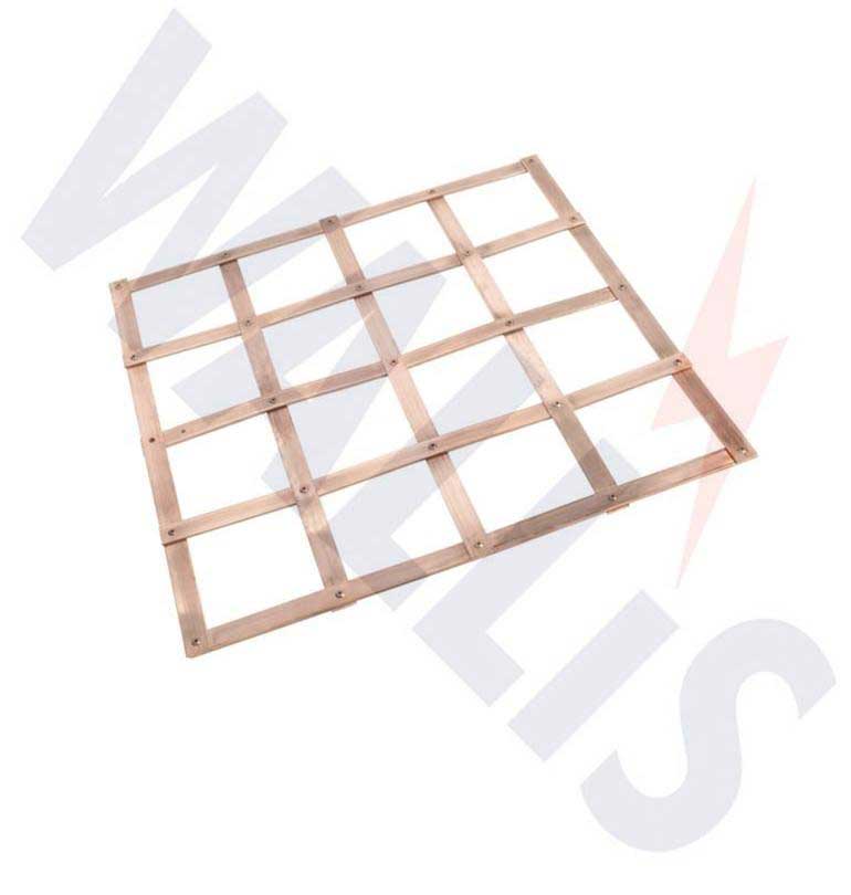 COPPER LATTICE MATS, COPPER EARTHING MATS, COPPER LATTICE EARTH MATS, WALLIS EARTH MATS