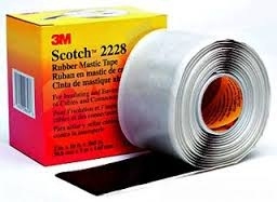 3M Scotch 2228 Tape - Bus Bar Splice, In-Line Split Bolt Splice & In-Line Splice Crimp Connector
