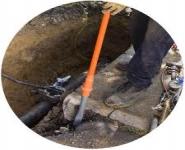 Insulated Contractor Tools BS8020 - Round Mouth Shovel