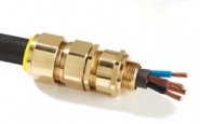 CMP E1W50 LSF Brass Cable Gland (Zero Halogen) - 40.4-53.1mm