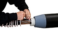 145kV 3M Cold Shrink Cable Joint - Jointer Training Video 