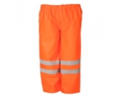 Flameking FK02 Orange High Visibility Flame Retardant Linesman Trouser - EN471 Class 1 