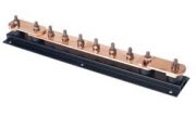 Furse LK243-14 Earth Bar - 14 Way Copper Earthing Bar
