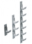 Galvanised Steel Suspension Hooks and Cable Hangers for Rail Cable Support 