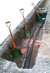 Insulated Contractor Tools BS8020 - Cable Laying Shovel