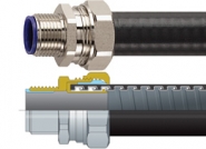 LTPHC Flexicon Flexible Conduits - Galvanised Steel Thermoplastic Rubber, Liquid Tight Conduit 
