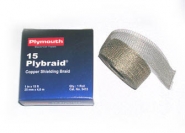 Plymouth 15 Plybraid Tinned Copper Shielding Tape 