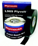 Plymouth L969 Plyvolt Fire Resistant Insulating Linerless Rubber Tape 