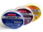 Plymouth Premium 37 Colour Coding Vinyl Plastic Electrical Tapes 