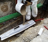 Resin Joints & Mixing of Cold Pour Compound 