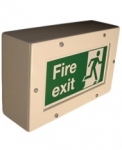 Zone 1 (ATEX) Bulkhead Fluorescent Fire Exit Luminaire - HDL108 (36 Watts)