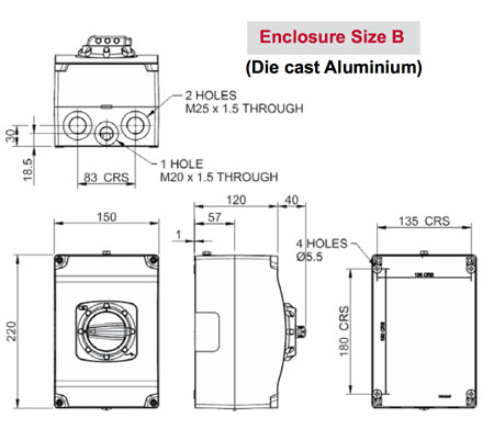 Craig & Derricott SDDG403EBZ22 ATEX Zone 22 Isolator
