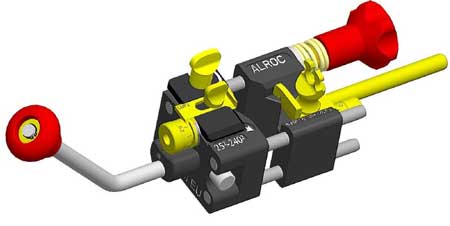 Alroc MF3NP-40 & MF3NP-60 Multi-Function Cable Jointing Tools 33kV