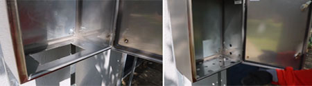 Enclosure Preparation For Roxtec BG & Cable Glands