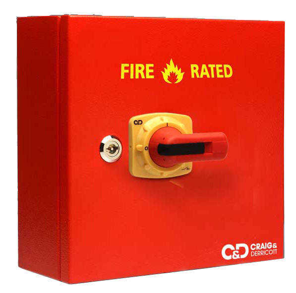 Craig Derricott 32amp Fire Rated i-switch Disconnector F400 Temperature Class