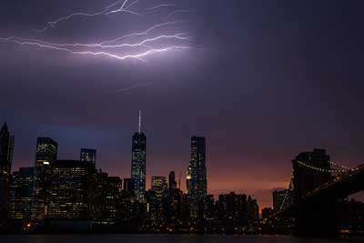 Manhattan skyline. (Lucas Jackson/Reuters)