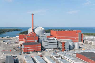 Pictured : OL3 Finland - Nuclear Power Plant (Source TVO)