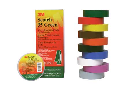 3M Scotch 35 Vinyl Electrical Colour Coding Tape