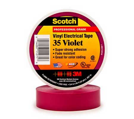 3M Scotch 35 Violet Vinyl Electrical Tape