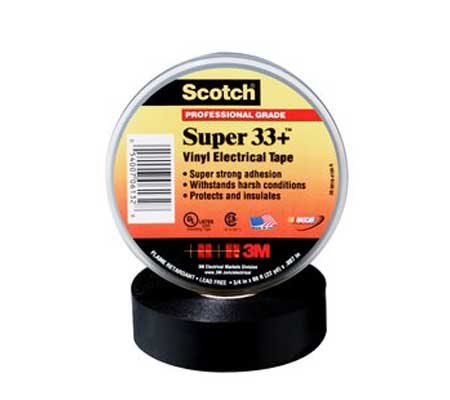 3M Scotch Super 33+ Vinyl PVC Electrical Tape