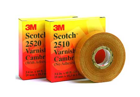 3M Scotch 2510 2520 Varnished Cambric Tape