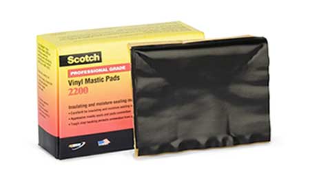 3M Scotch 2200 Pads - Vinyl Mastic Tape