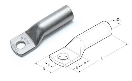 Cembre 2A14 Crimp Lugs 70sqmm 11-33kV