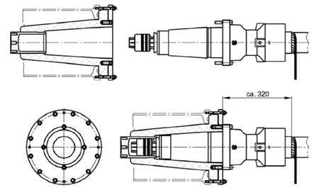 Size 5 Pfisterer Connex Plugs - High Voltage Inner Cone Cable Plug Terminations