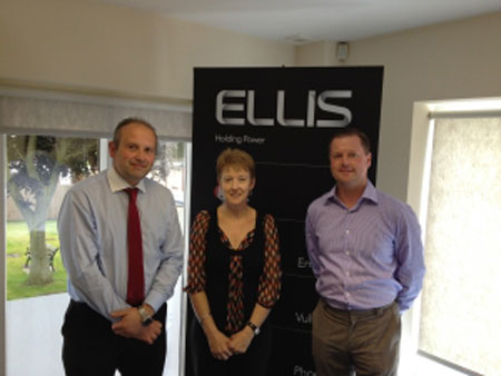 Thorne and Derrick Visit Ellis Patents