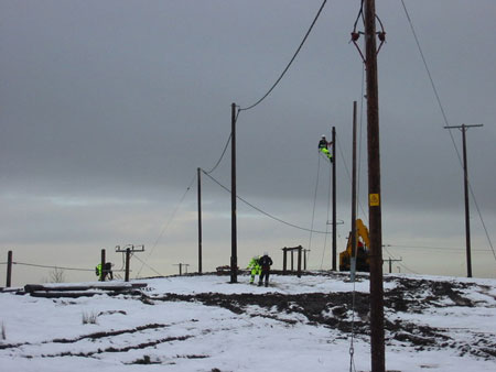 Overhead Line Training At Scottish Power Training School