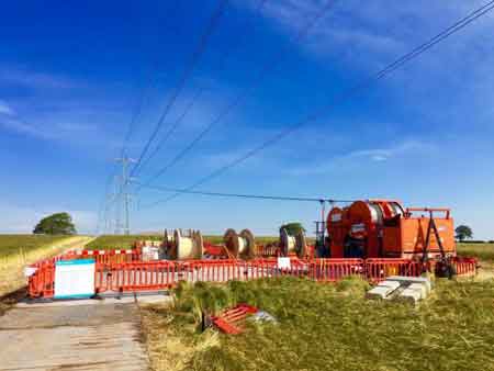 Stringing 275kV (400kV) 3M ACCR Overhead Line