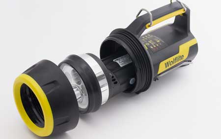 Wolf Wolflite XT-90 Rechargeable LED Handlamp ATEX