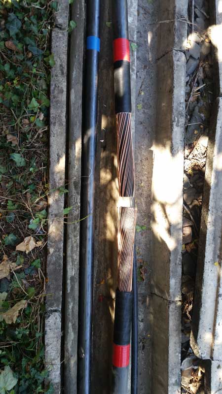 HV Cable Sheath Cleaning