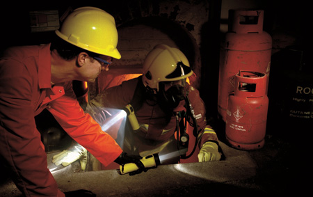 Wolf ATEX Safety Torch Application