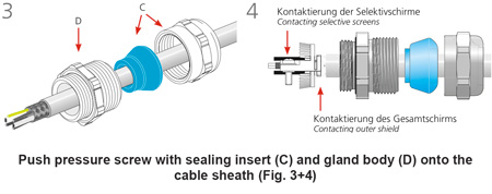 Pflitsch Blueglobe EMC Cable Glands 2