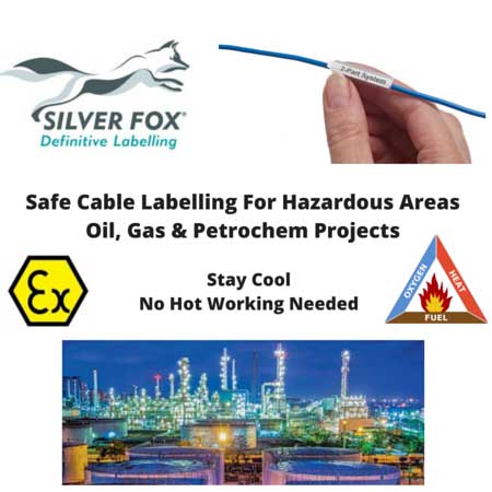 Safe Cable Labelling For Hazardous Areas