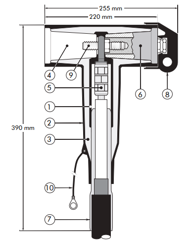 Nexans K400TB Bolted Tee Connector