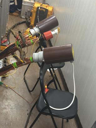 VLF Testing on Raychem Plug in Terminations Size 3