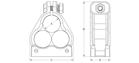 Prysmian Libra 376AC Cable Cleats