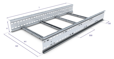 Vantrunk SW6 Speedway Cable Ladder