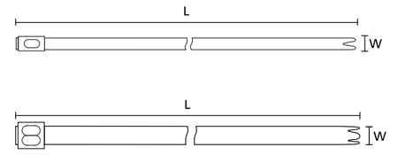 Hellermann Tyton Stainless Steel Cable Ties