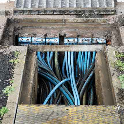 Sealing Cables In Substations Using Roxtec Cable Transit System