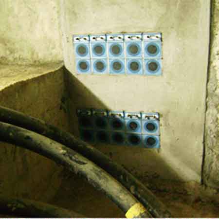 Roxtec H3 Trefoil & Triplex Cable Seals For High Voltage Cable Retention 