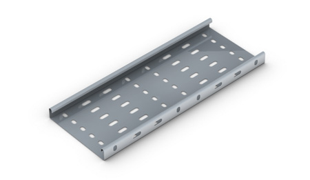 Vantrunk Medium Duty Return Flange Straight Tray.