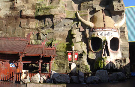 Valhalla Ride At Pleasure Beach Blackpool