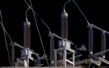Laser Scanning 132kV High Voltage Substations Using Topcon GLS-2000 Scanner