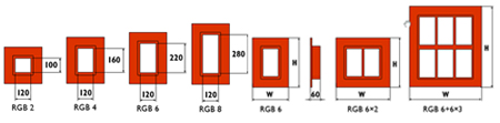 RGB Transit Frames
