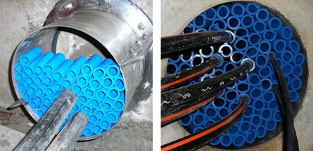 csd rise cable ducting