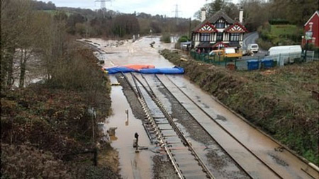 cowley bridge junction flooding